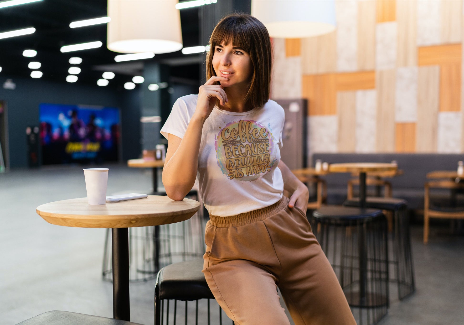 Coffee Because Adulting Is Hard Shirt