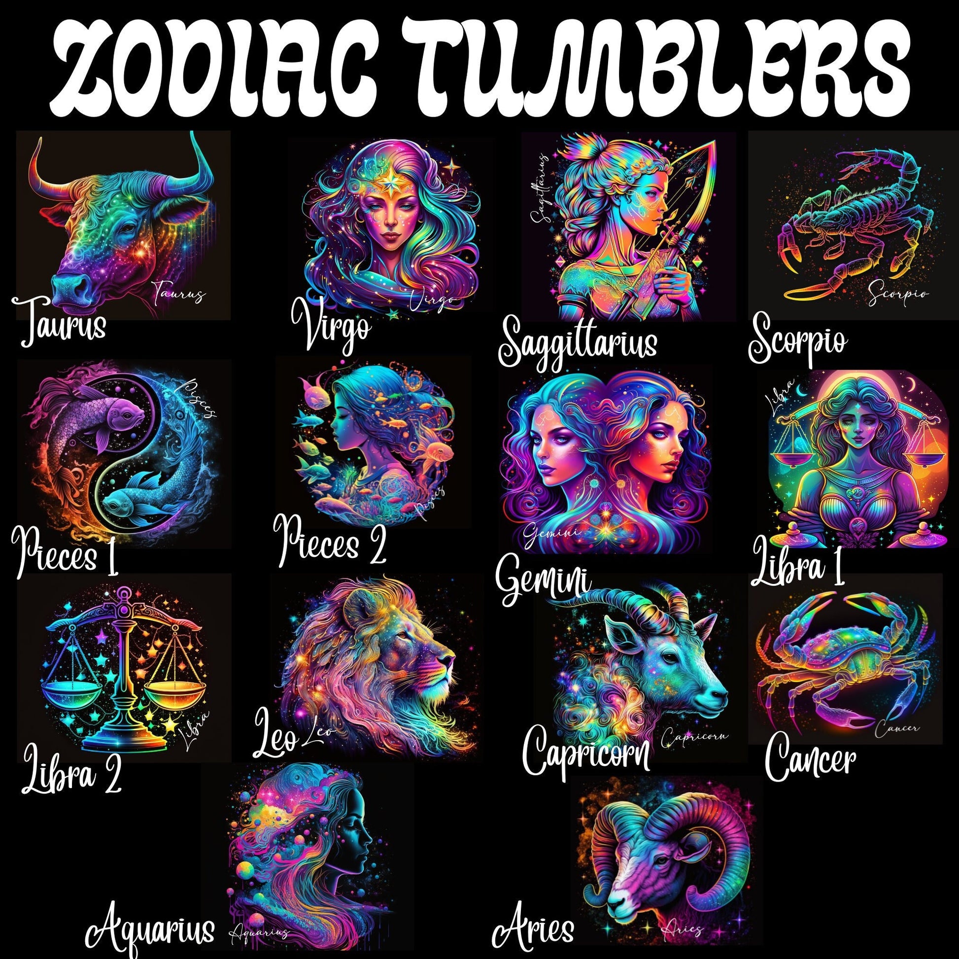 Zodiac Tumblers