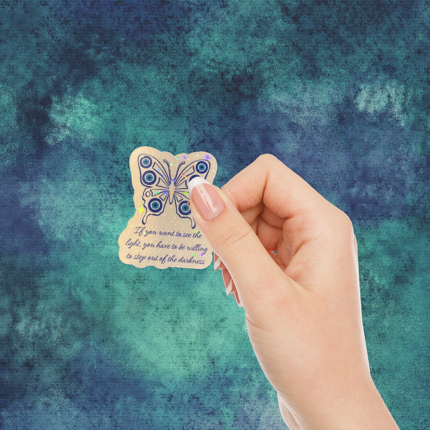 Evil Eye Sticker Pack Stickers with Evil Eye Evil Eye Gift Positive Quote Sticker Pack