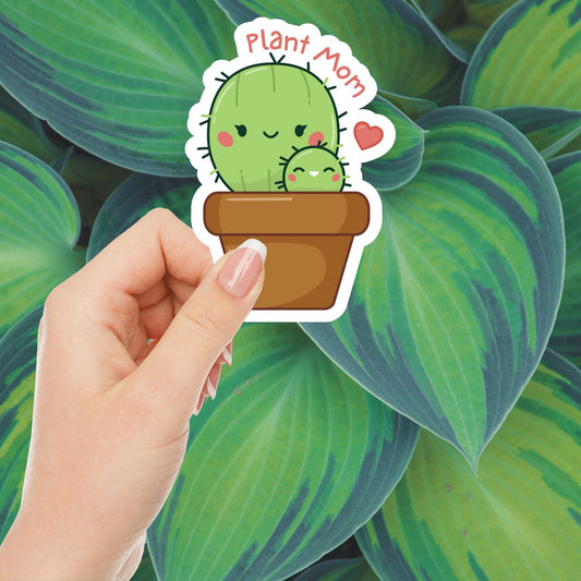 Plant Mom Sticker - Plant Parenthood Sticker - Plant Parent Sticker - Plant Sticker - Sticker for Plant Lover