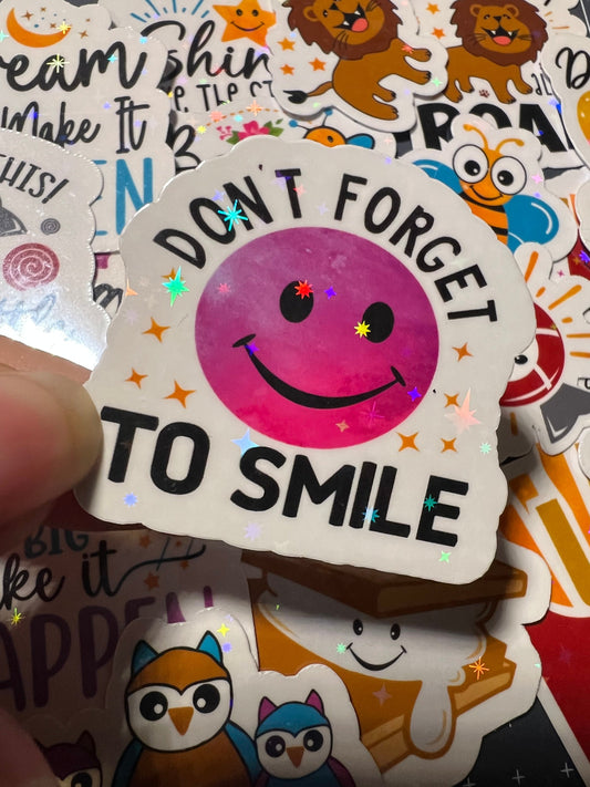 Cute Motivational Sticker Pack - 20 Motivational Stickers - Inspirational Sticker Pack - Sticker Pack to Make Someone Smile