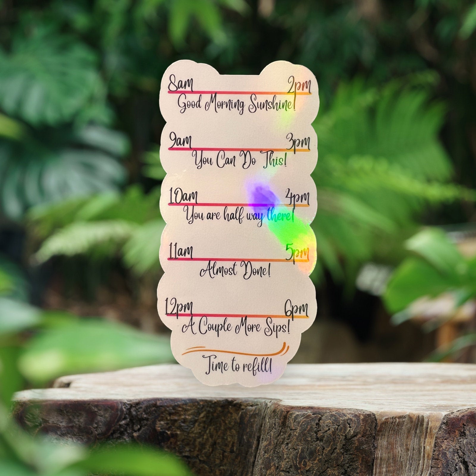 Motivational Water Bottle Sticker - Water Bottle Tracker - Water Tracker - Water Bottle Tracker - Inspirational Water Bottle Tracker
