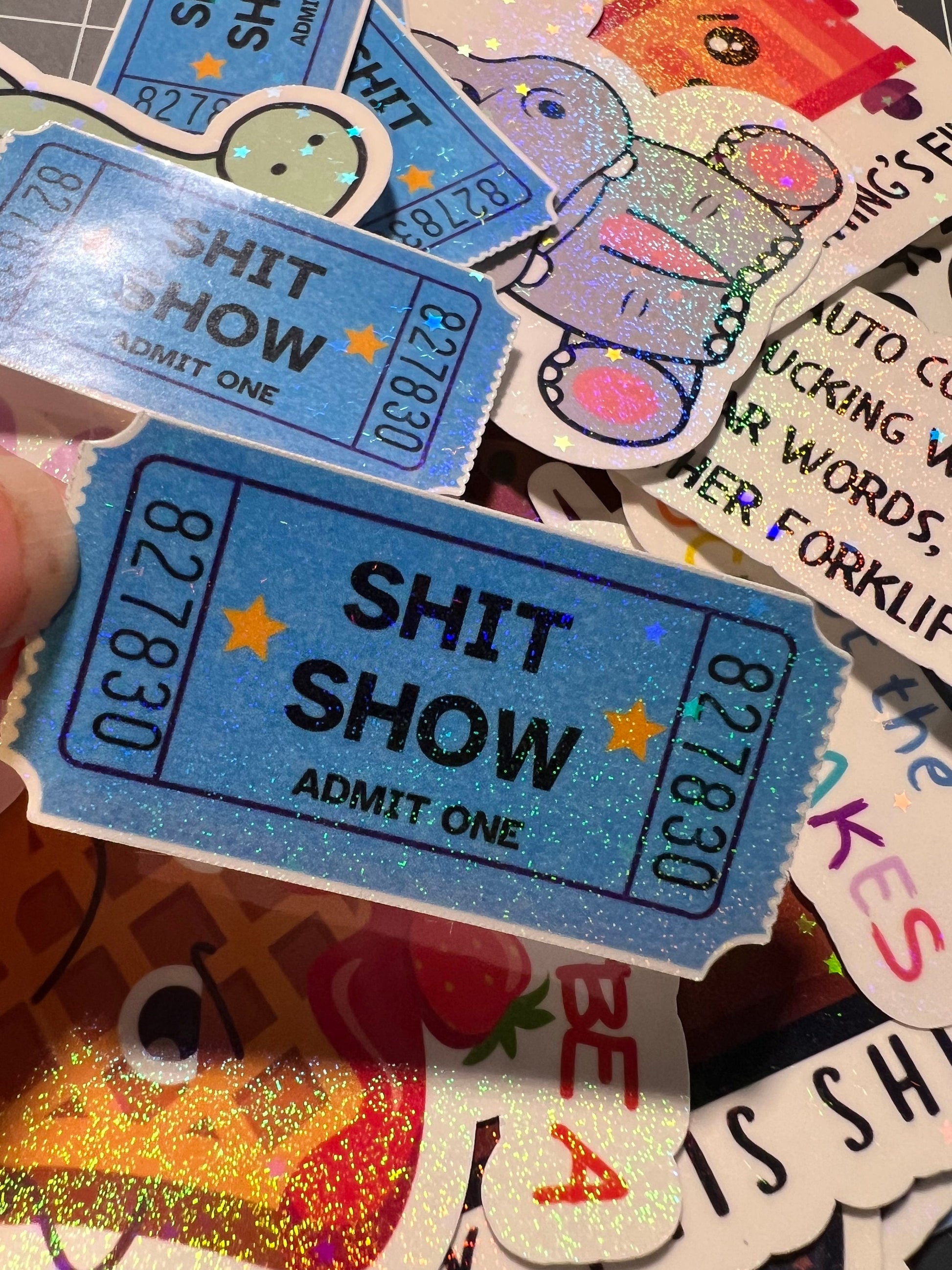 Shit Show Sticker - Adult Sticker - Adult Humor Sticker